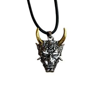 Yokai Hannya Oni Devil Mask Necklace